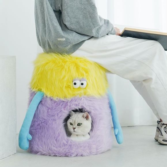 CUDDLE MY PET黄黄拼拼宠物凳